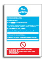 Fire Action Sign - Fire Action Notice